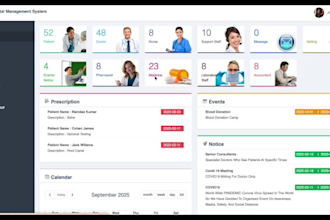 develop hospital management software and healthcare erp