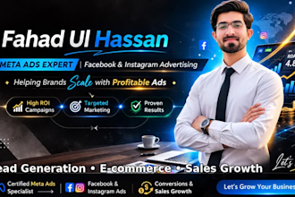 create fb advertising insta ads, tiktok ads campaigns for fb marketing