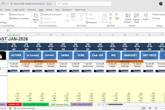 professional excel dashboards, reports, and automation