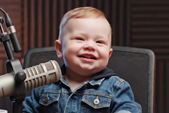 viral ai baby podcast video ai talking baby video ai podcast baby avatar podcast