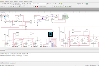 design and simulate electronic circuits in proteus