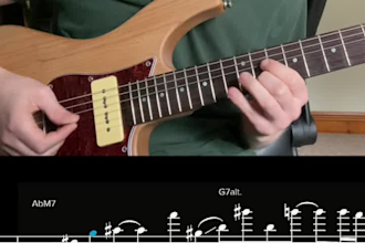transcribe any solo or song for guitar