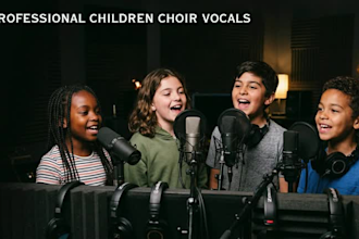 record real children choir vocals for your song or project