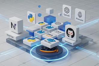 create an ai powered web app and ai saas web application