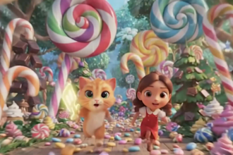 do ai 3d kids animation video, ai cartoon videos for youtube