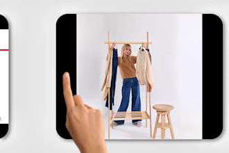 do high end clothing and model retouching