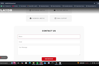 design and develop a clean front end website