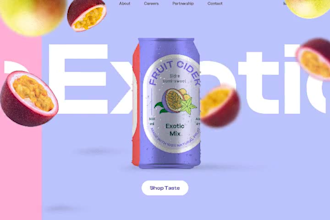 design a modern and clean website UI in figma