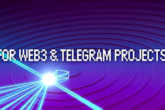 create ai content for your web3 crypto or telegram project