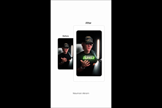 be your capcut video editor and edit customized capcut template for tiktok