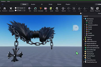 create custom roblox ugc items hats hair and accessories with rigging