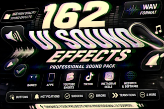 create custom UI sound effects for games, apps and short videos