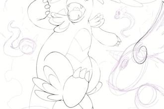 draw you as a pokemon trainer with your favorite pokemon