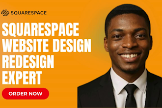 build squarespace website design and revamp squarespace website redesign fra