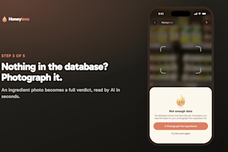 build your food, nutrition or wellness scanner app