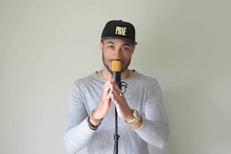 sing a full vibe reggae and rnb with pop music production