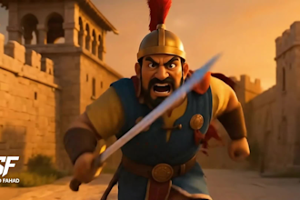 create ai enhanced 3d animation video