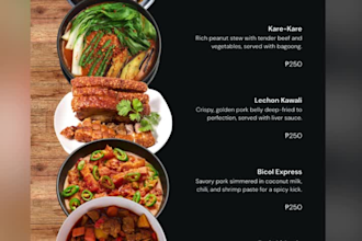 design a professional digital menu, TV menu board or animated restaurant menu