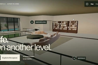 create 3d animated website, threejs, webflow, and gsap interactive landing page