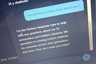 build a premium website with ai chatbot
