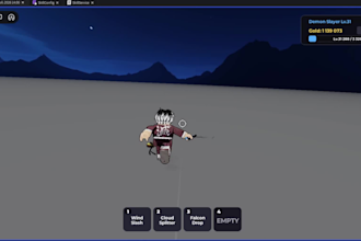 make fighting and rpg scripts, vfx, and animations on roblox