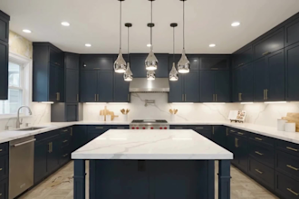 do 3d kitchen design, kitchen remodel and cabinet layout with 3d renders