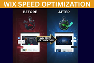 boost wix website speed in 24h and fix core web vitals