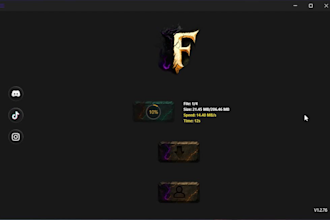 create a custom launcher, patcher or autopatcher for your PC game or software