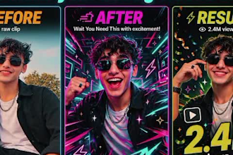 edit viral short videos and reels with captions