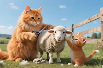 create funny ai cat videos viral ai animal fusion video ai pet animation