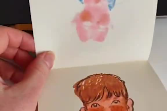 create a unique fashion sketch by hand