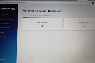 develop responsive website using HTML CSS PHP and mysql