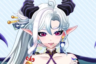 draw and rig live2d vtuber model, anime vtuber model art and live2d rigging
