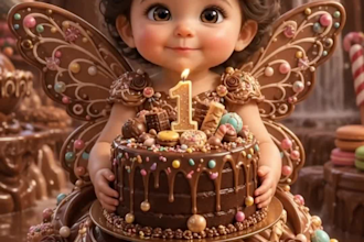 design premium ai animated birthday invite video in custom theme