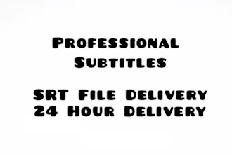 create professional subtitles and captions for youtube videos