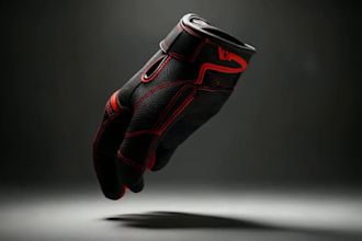 design realistic 3d apparel, glove animation, and product cgi render