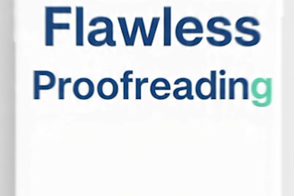 proofread and edit your article and essays