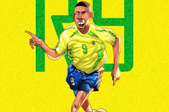 design sports poster, flyer, banner and graphics for soccer
