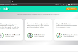 build a modern responsive corporate website
