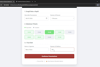 design and code a custom HTML restaurant website
