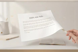 manually rewrite and paraphrase your content professionally