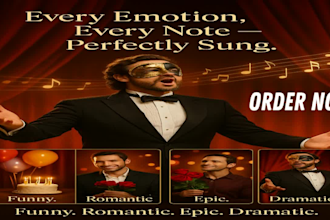 compose and perform an opera style song or music in 48 hours