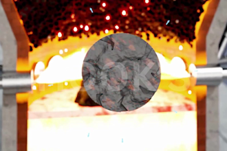 do 3d industrial product animation and blast furnace process