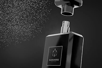 create luxury 3d perfume animation and cgi product video ads bottle animation