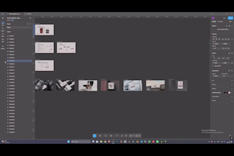 design a modern brand identity and brand style guide