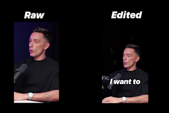 edit short form video for tiktok, reels and youtube shorts