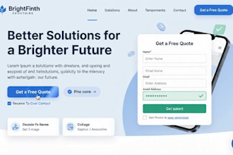 design lead generation landing page for your busines wix website design lovable