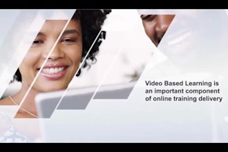 create training and educational e learning video of great quality, video courses