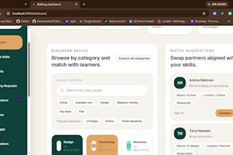 build a modern responsive dashboard using react and next js