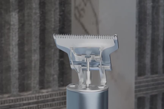 create 3d clipper and shaver video animation 3d trimmer tech product video ads